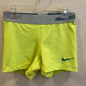 Neon Yellow Nike Pros